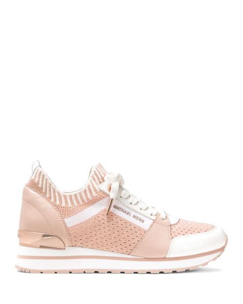 michael kors billie knit trainer pink|Michael michael kors billie knit trainer + FREE SHIPPING.